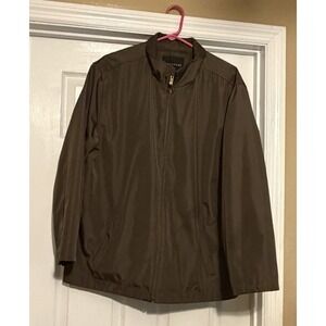 Brown Women's Coat, Women's Jacket, Structure Size XL, Fleece Lining